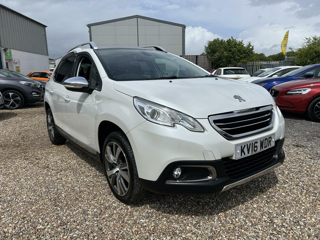 Peugeot 2008 1.6 Bluehdi Feline Suv Euro 6 S KV16WDR White #3