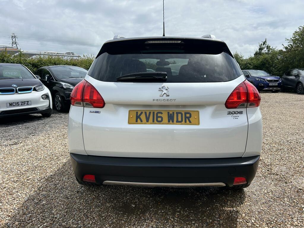 Peugeot 2008 1.6 Bluehdi Feline Suv Euro 6 S KV16WDR White #6