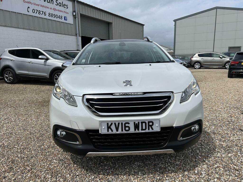 Peugeot 2008 1.6 Bluehdi Feline Suv Euro 6 S KV16WDR White #2