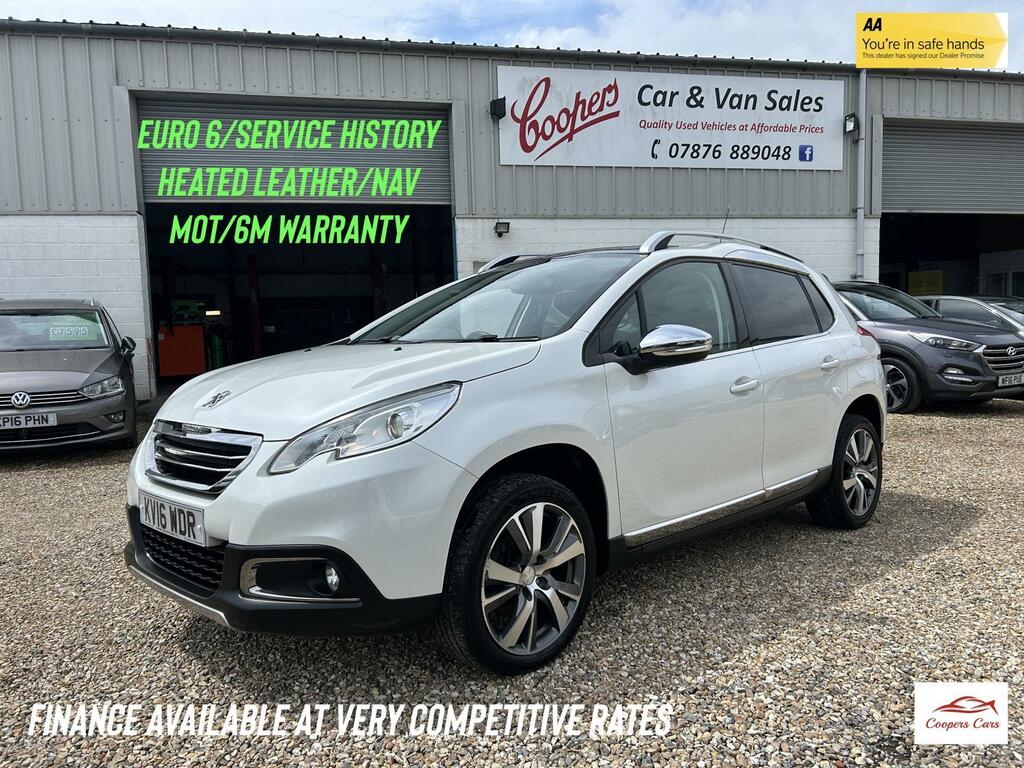 Peugeot 2008 1.6 Bluehdi Feline Suv Euro 6 S White