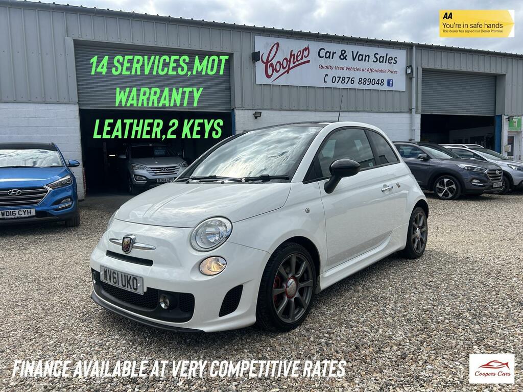 Abarth 500 1.4 T-jet Hatchback Euro 5 135 White