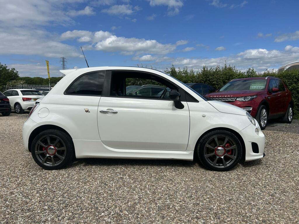 Abarth 500 1.4 T-jet Hatchback Euro 5 135 White #4