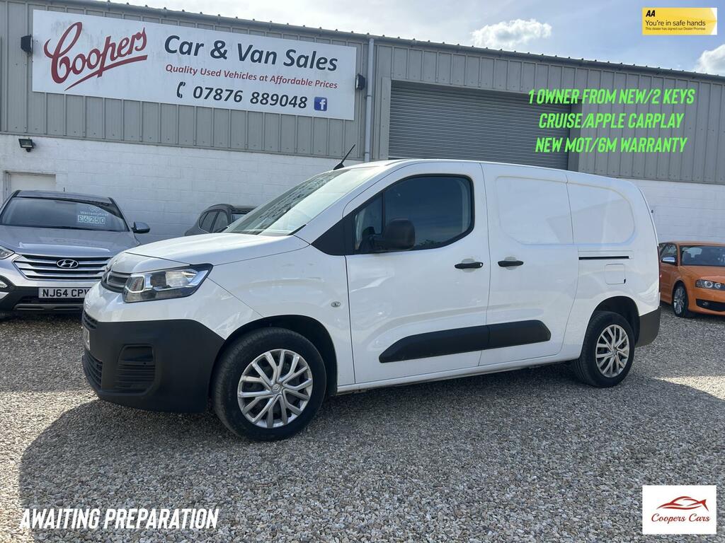 Citroen Berlingo 1.5 Bluehdi 950 Enterprise XL Panel Van 6Dr White