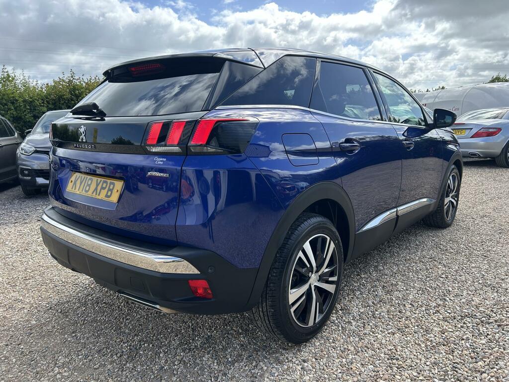 Peugeot 3008 1.6 Bluehdi Gt Line Suv Euro 6 KY18XPB Blue #6