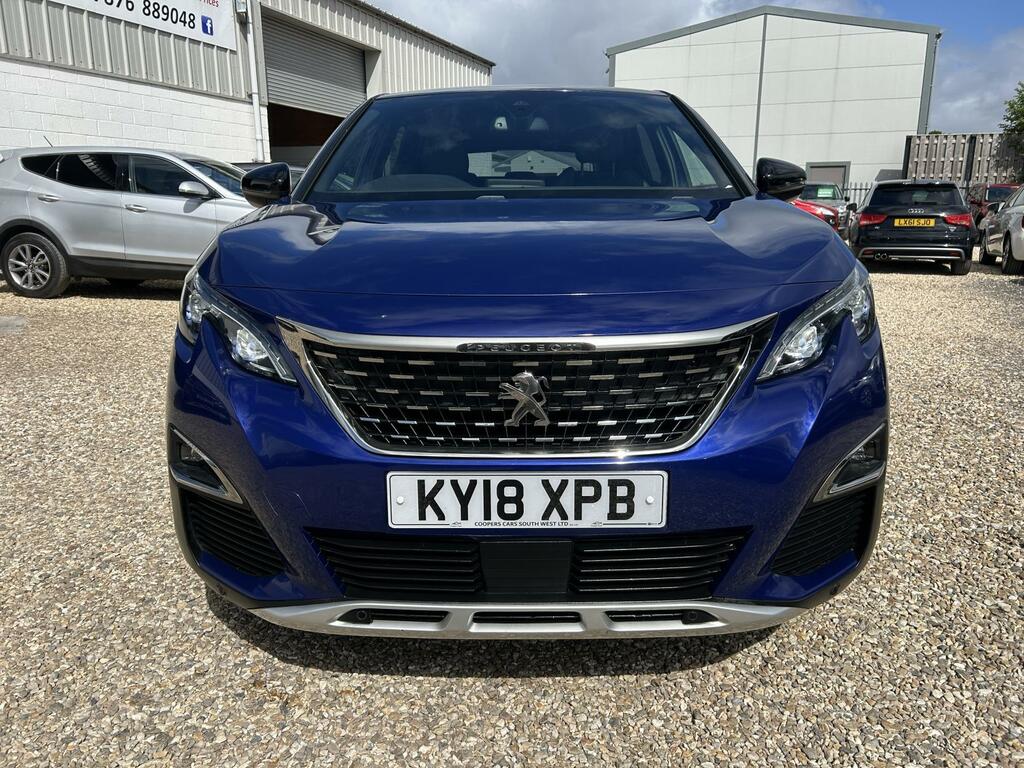 Peugeot 3008 1.6 Bluehdi Gt Line Suv Euro 6 KY18XPB Blue #3