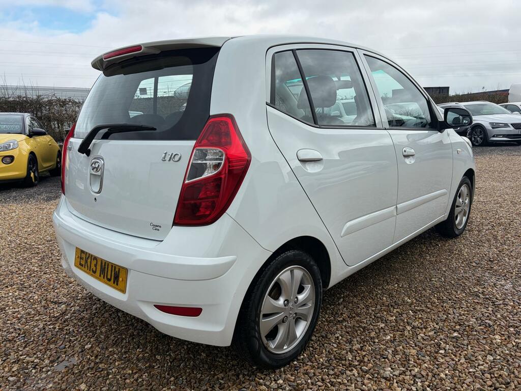 Hyundai I10 1.2 Style Hatchback Euro 5 85 B EK13MUW White #4