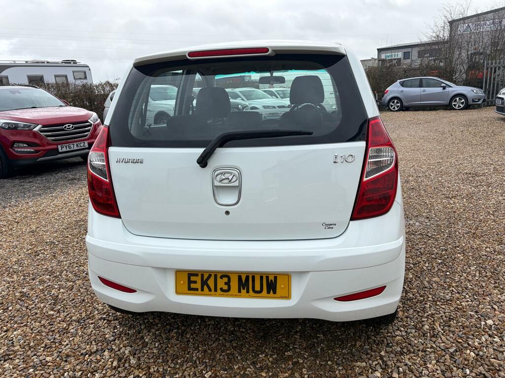 Hyundai I10 1.2 Style Hatchback Euro 5 85 B EK13MUW White #5