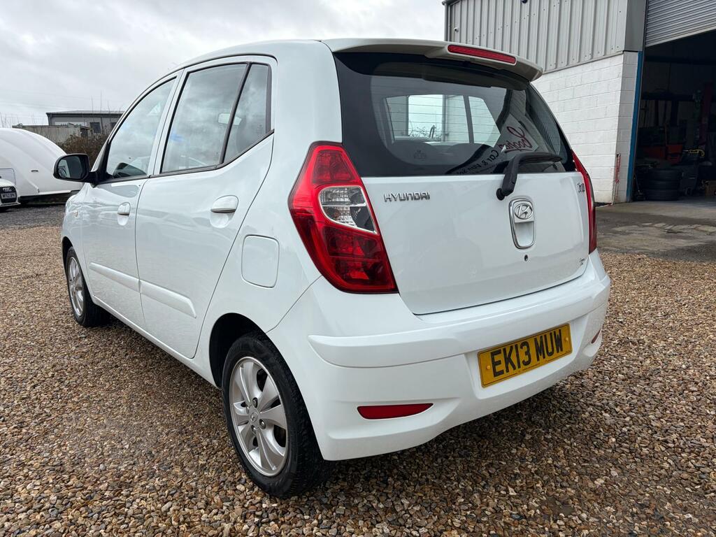 Hyundai I10 1.2 Style Hatchback Euro 5 85 B EK13MUW White #6