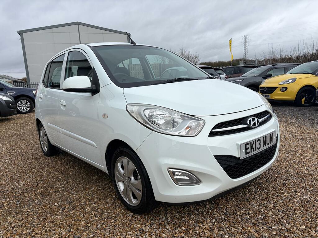 Hyundai I10 1.2 Style Hatchback Euro 5 85 B EK13MUW White #2