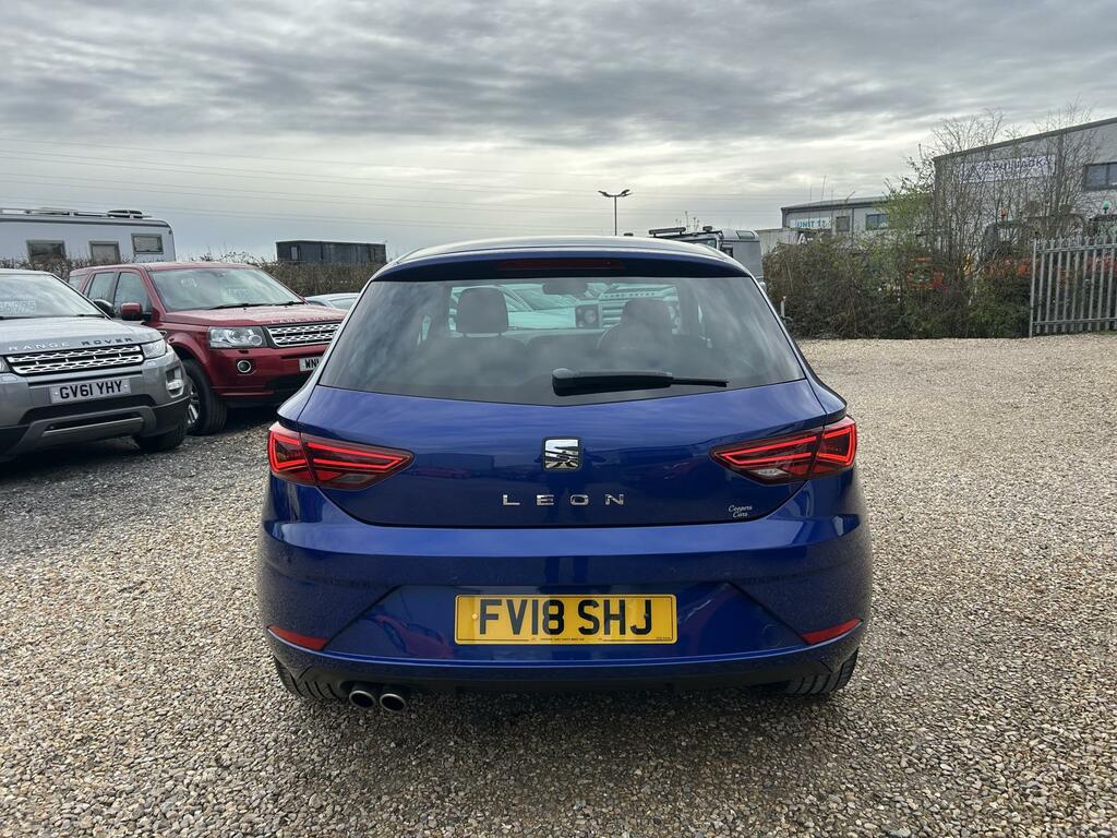Seat Leon 2.0 Tdi Xcellence Technology Hatchback FV18SHJ Blue #6
