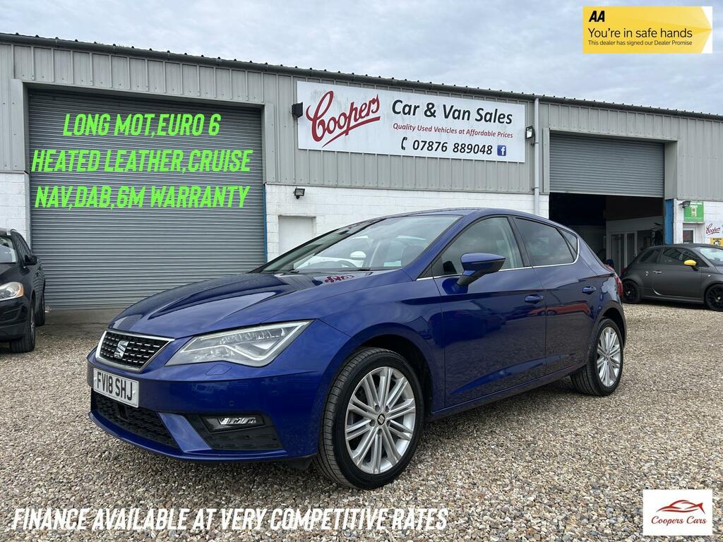 Seat Leon 2.0 Tdi Xcellence Technology Hatchback Blue