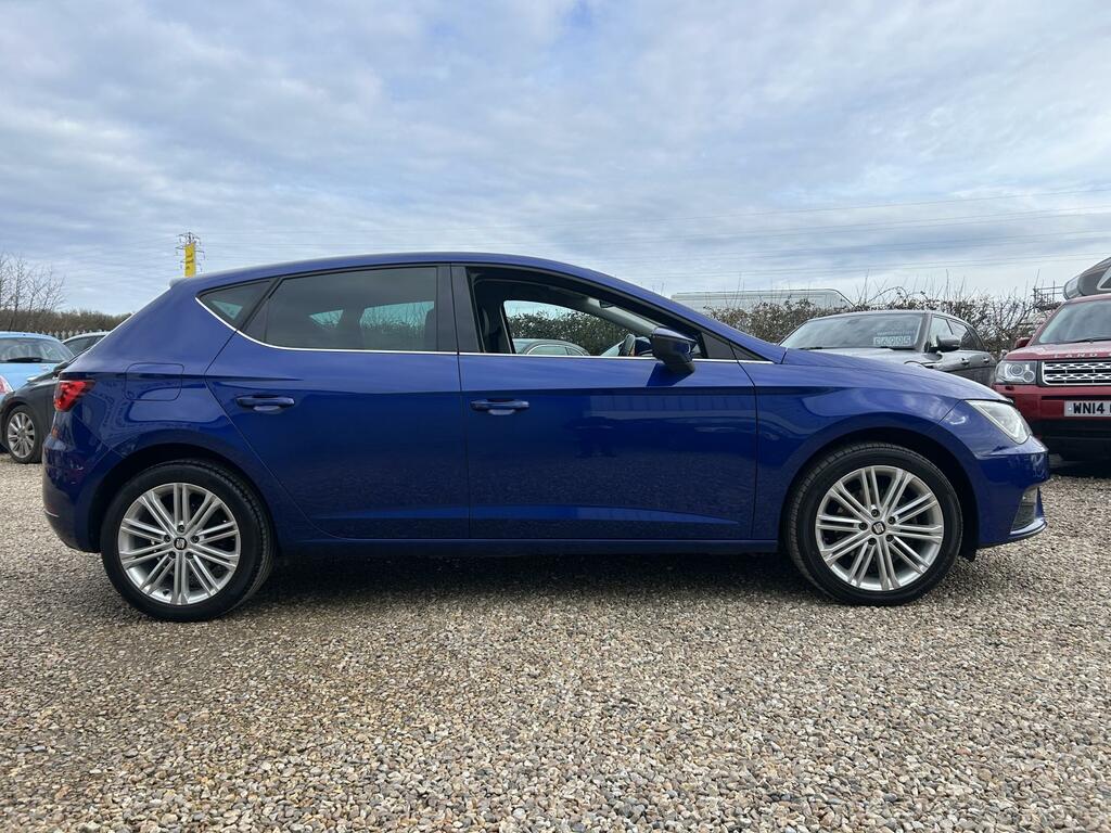 Seat Leon 2.0 Tdi Xcellence Technology Hatchback FV18SHJ Blue #4