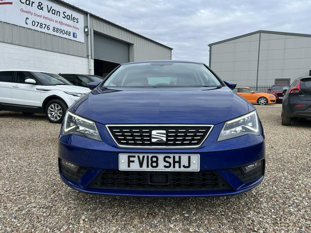 Seat Leon 2.0 Tdi Xcellence Technology Hatchback FV18SHJ Blue #2