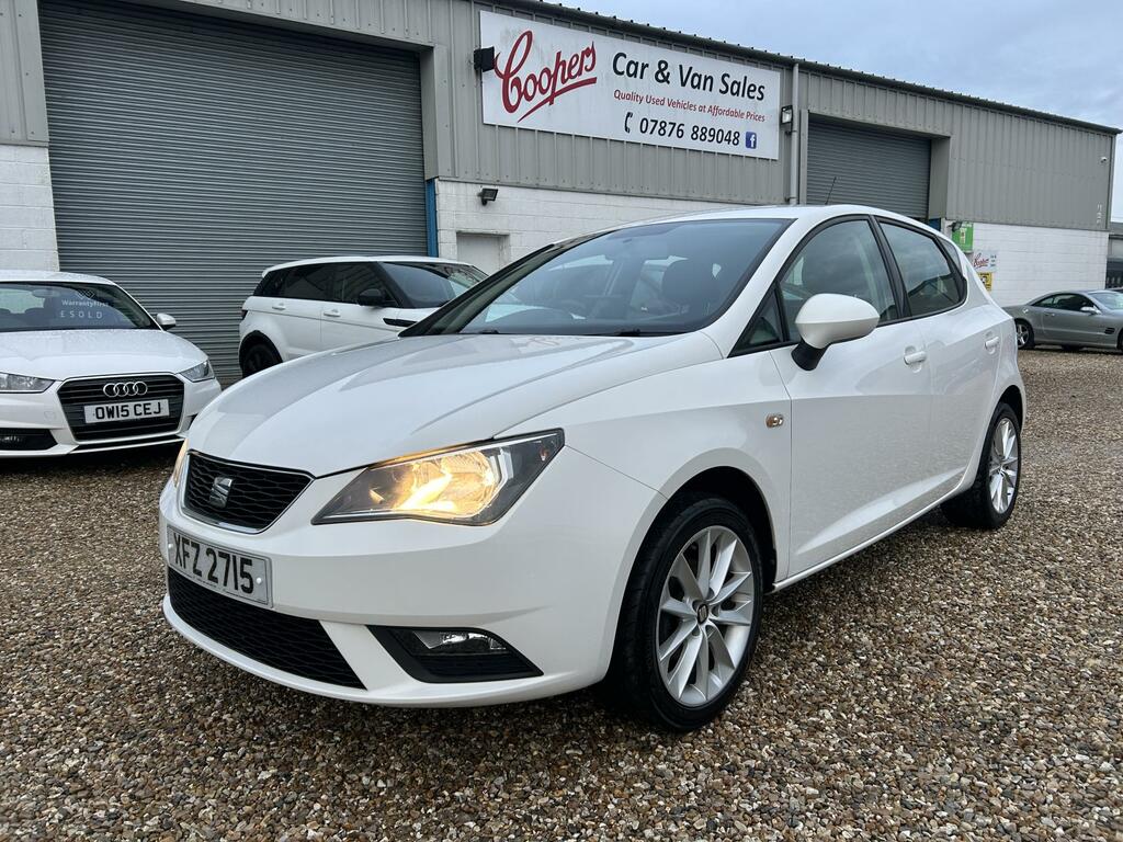 Seat Ibiza 1.4 Toca Hatchback Euro 5 85 Ps XFZ2715 White #2