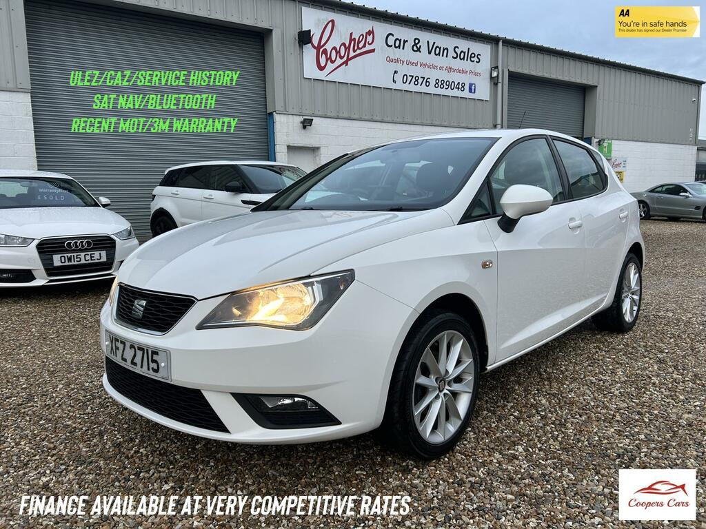 Seat Ibiza 1.4 Toca Hatchback Euro 5 85 Ps White