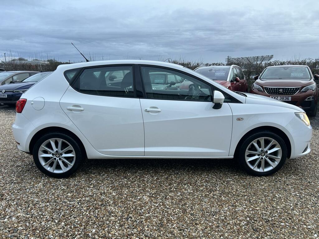 Seat Ibiza 1.4 Toca Hatchback Euro 5 85 Ps XFZ2715 White #5