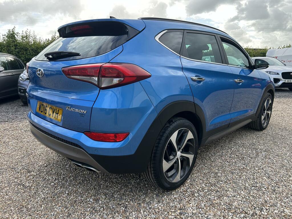 Hyundai Tucson 2.0 Crdi Blue Drive Premium Se Suv Manu WD16CYH Blue #4