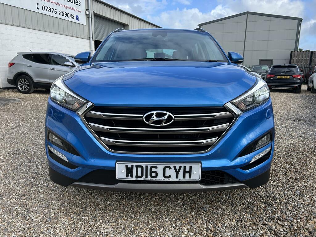 Hyundai Tucson 2.0 Crdi Blue Drive Premium Se Suv Manu WD16CYH Blue #2