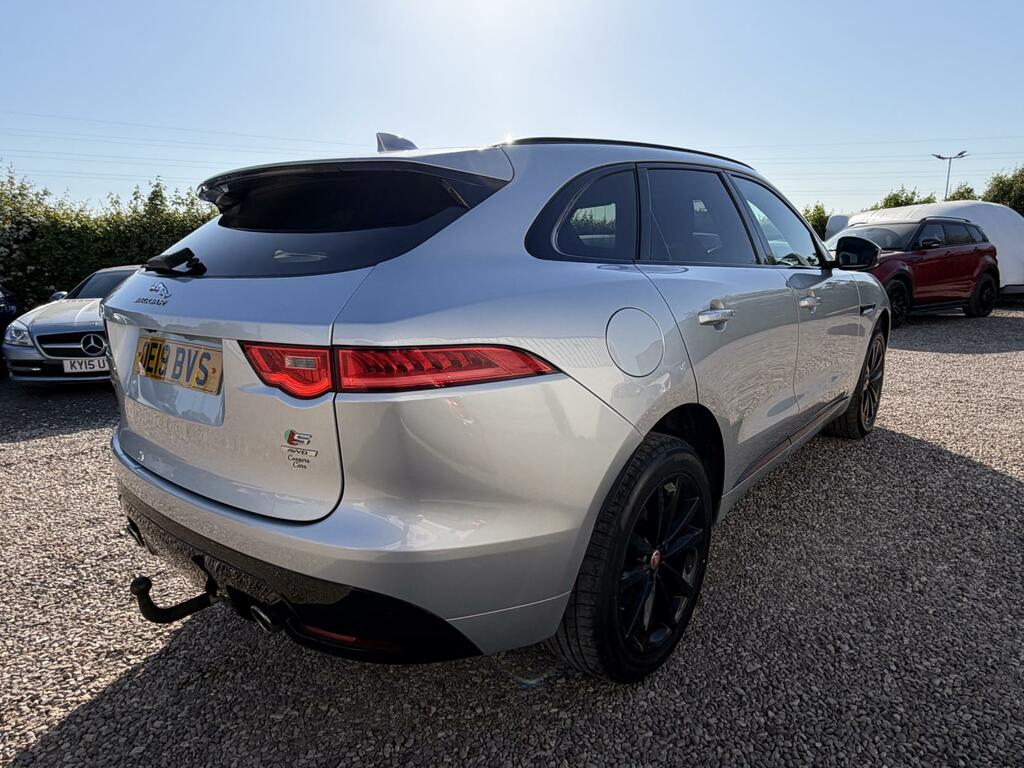 Jaguar F-Pace 3.0 D300 V6 S Suv Awd Euro 6 Ss OE19BVS Silver #5