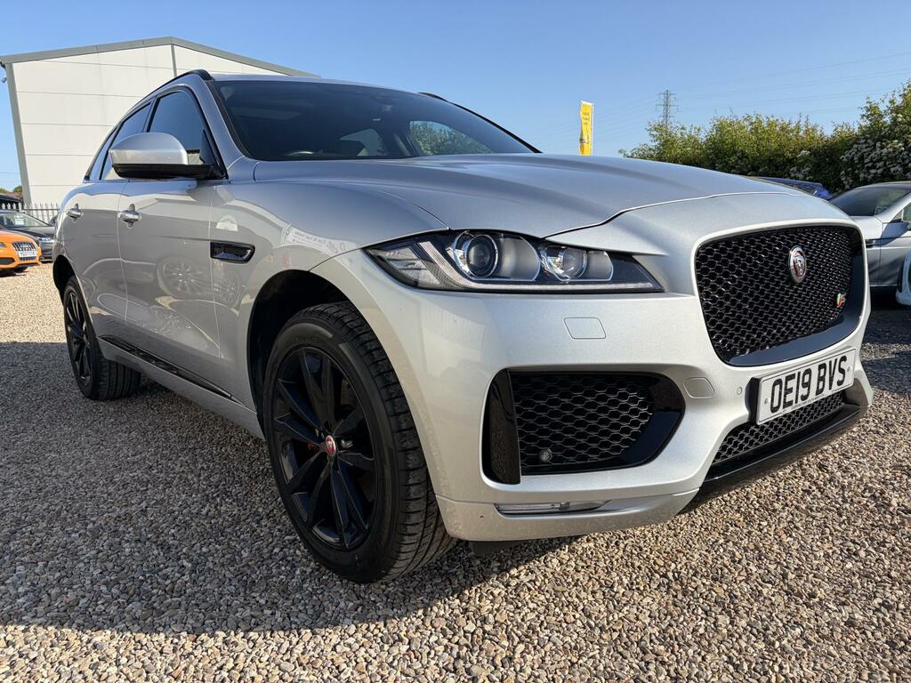Jaguar F-Pace 3.0 D300 V6 S Suv Awd Euro 6 Ss OE19BVS Silver #3