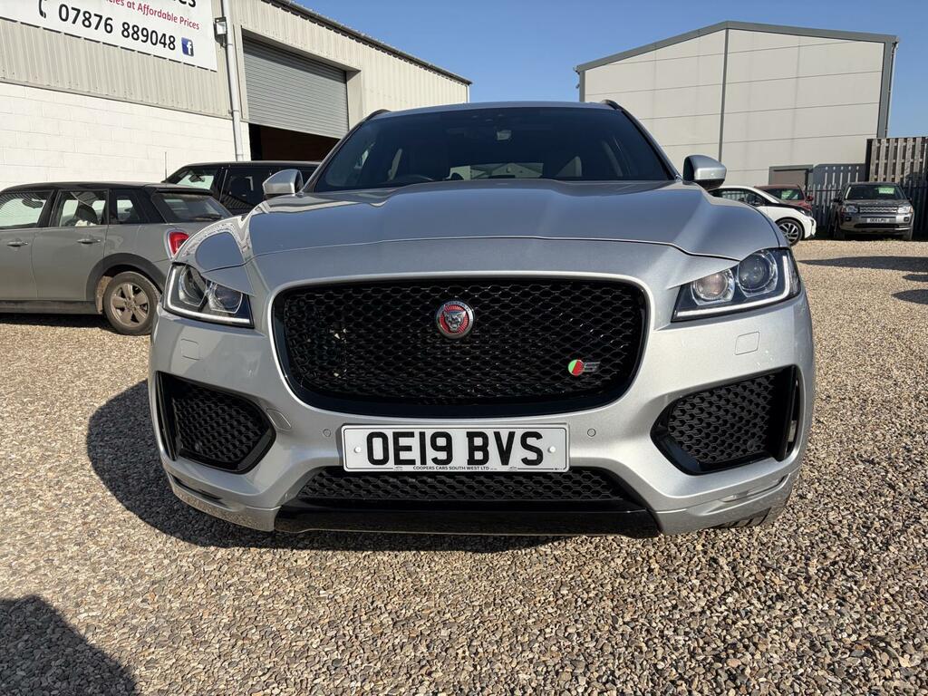Jaguar F-Pace 3.0 D300 V6 S Suv Awd Euro 6 Ss OE19BVS Silver #2