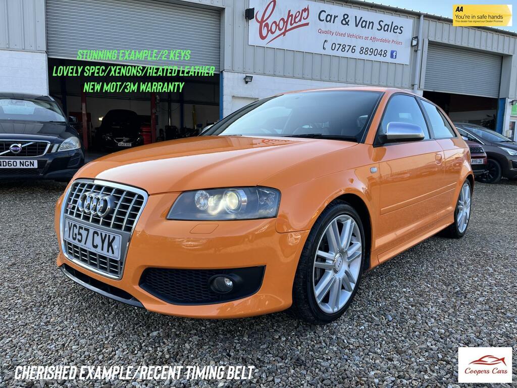 Audi S3 2.0 Tfsi Hatchback Quattro 217 Orange