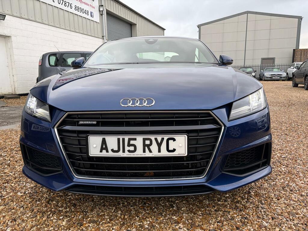 Audi TT 2.0 Tfsi S Line Coupe S Tronic Quattro AJ15RYC Blue #2