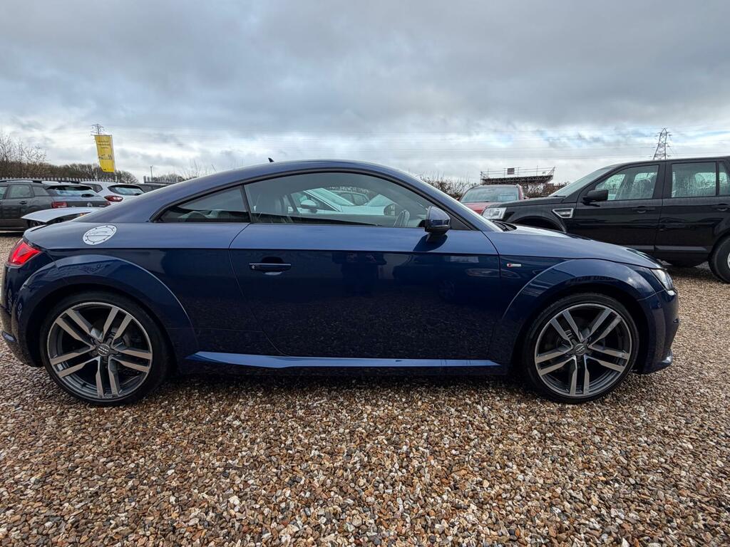 Audi TT 2.0 Tfsi S Line Coupe S Tronic Quattro AJ15RYC Blue #4