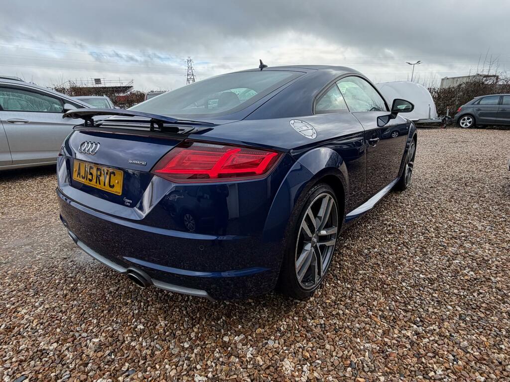 Audi TT 2.0 Tfsi S Line Coupe S Tronic Quattro AJ15RYC Blue #5