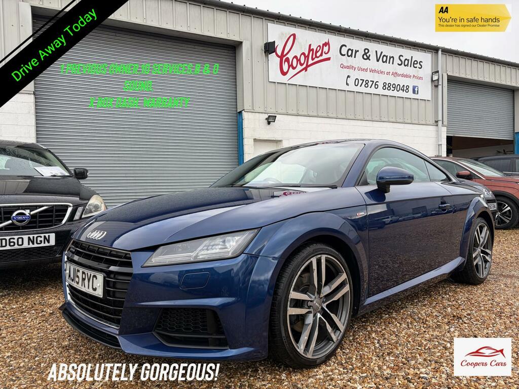 Audi TT 2.0 Tfsi S Line Coupe S Tronic Quattro Blue