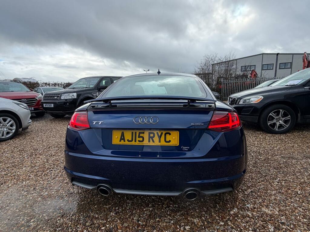 Audi TT 2.0 Tfsi S Line Coupe S Tronic Quattro AJ15RYC Blue #6
