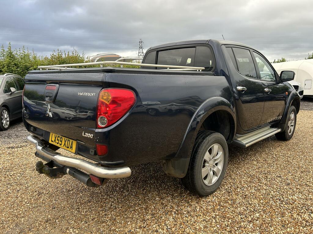 Mitsubishi L200 Double Cab Di-d Warrior II 4Wd 134Bhp Black #6