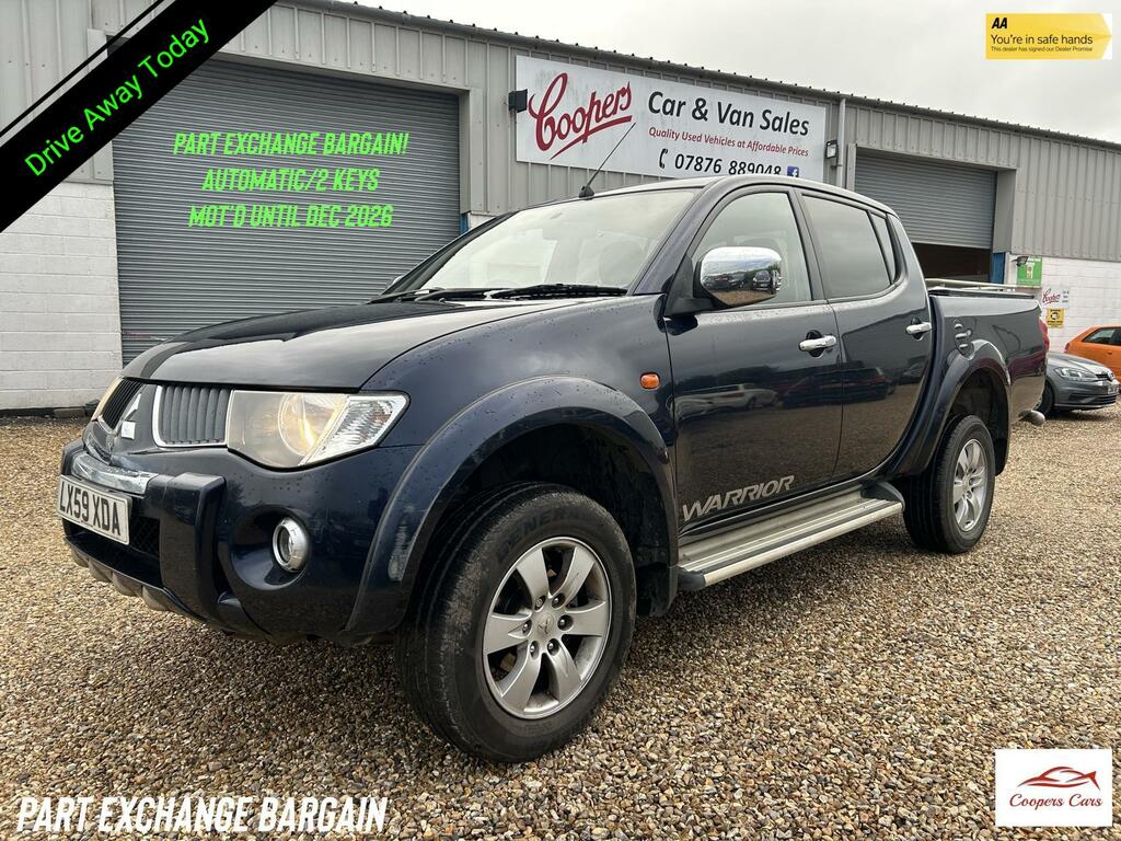 Mitsubishi L200 Double Cab Di-d Warrior II 4Wd 134Bhp Black #1