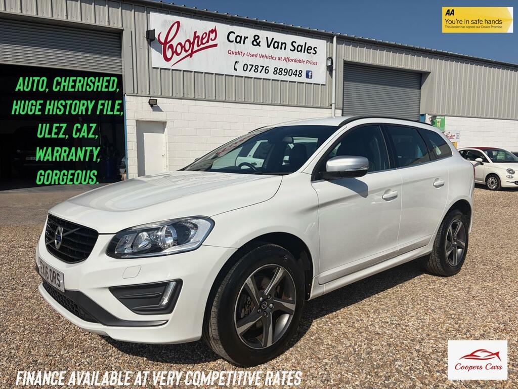Volvo XC60 2.4 D4 R-design Nav Suv Awd Euro 6 White