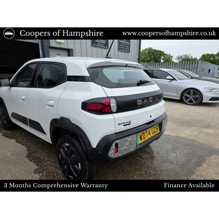 Dacia Spring Electric WD74UZB White #4