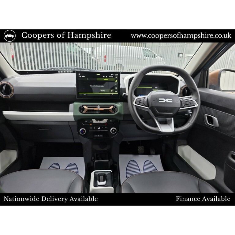 Dacia Spring Electric WD74UZB White #2