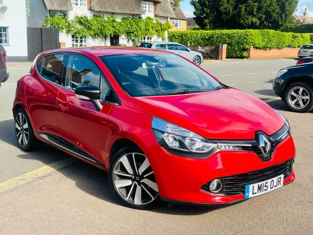 Renault Clio 1.5 Dci Dynamique S Medianav Euro 5 S S Red