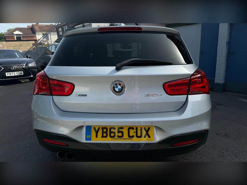 BMW 1 Series 2.0 120D M Sport Xdrive Euro 6 Ss YB65CUX Silver #6