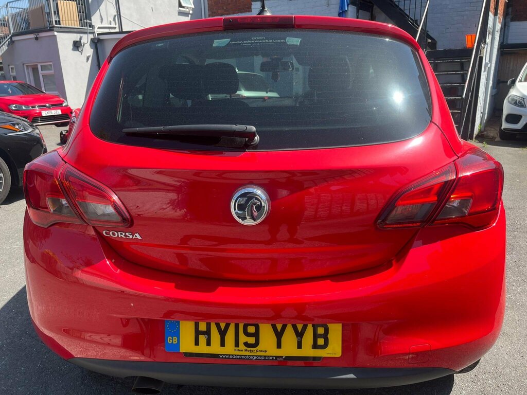 Vauxhall Corsa 1.4I Ecotec Griffin Euro 6 HY19YYB Red #5