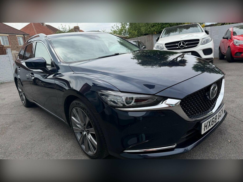 Mazda 6 2.2 Skyactiv-d Sport Nav Tourer Euro 6 Ss Blue