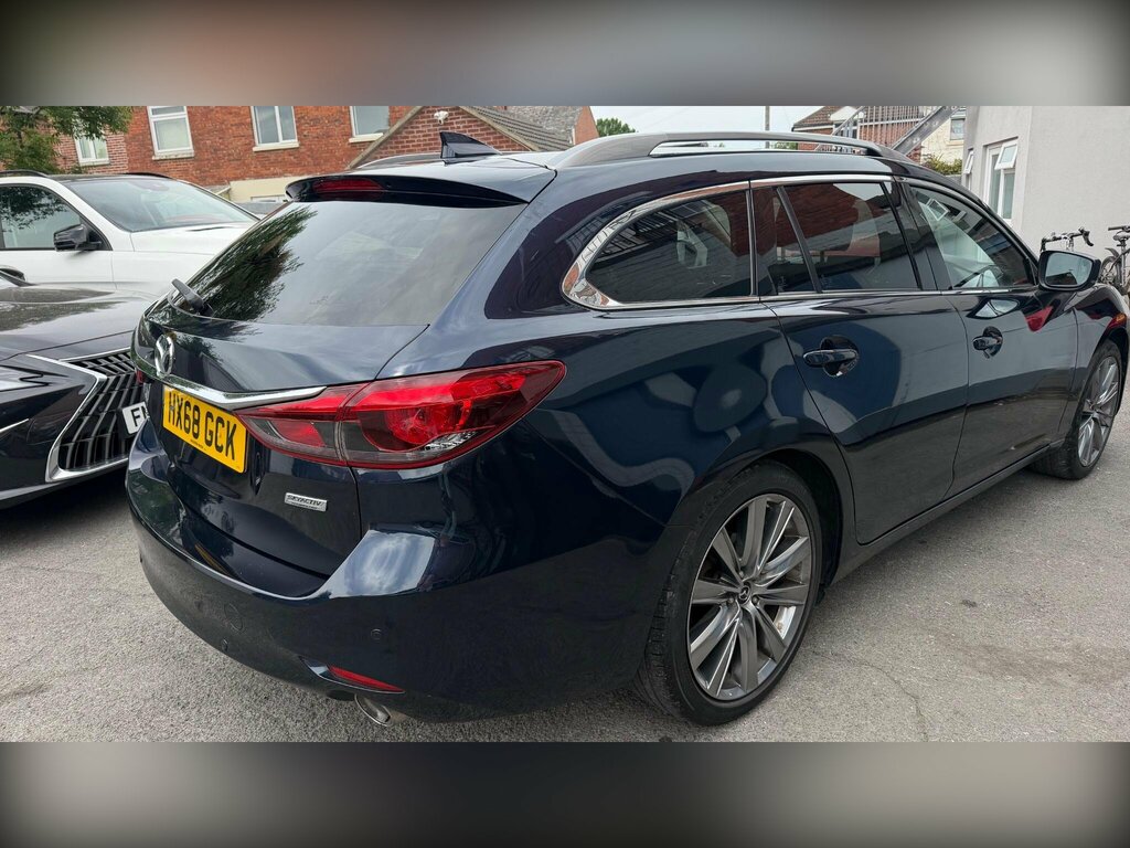 Mazda 6 2.2 Skyactiv-d Sport Nav Tourer Euro 6 Ss Blue #4