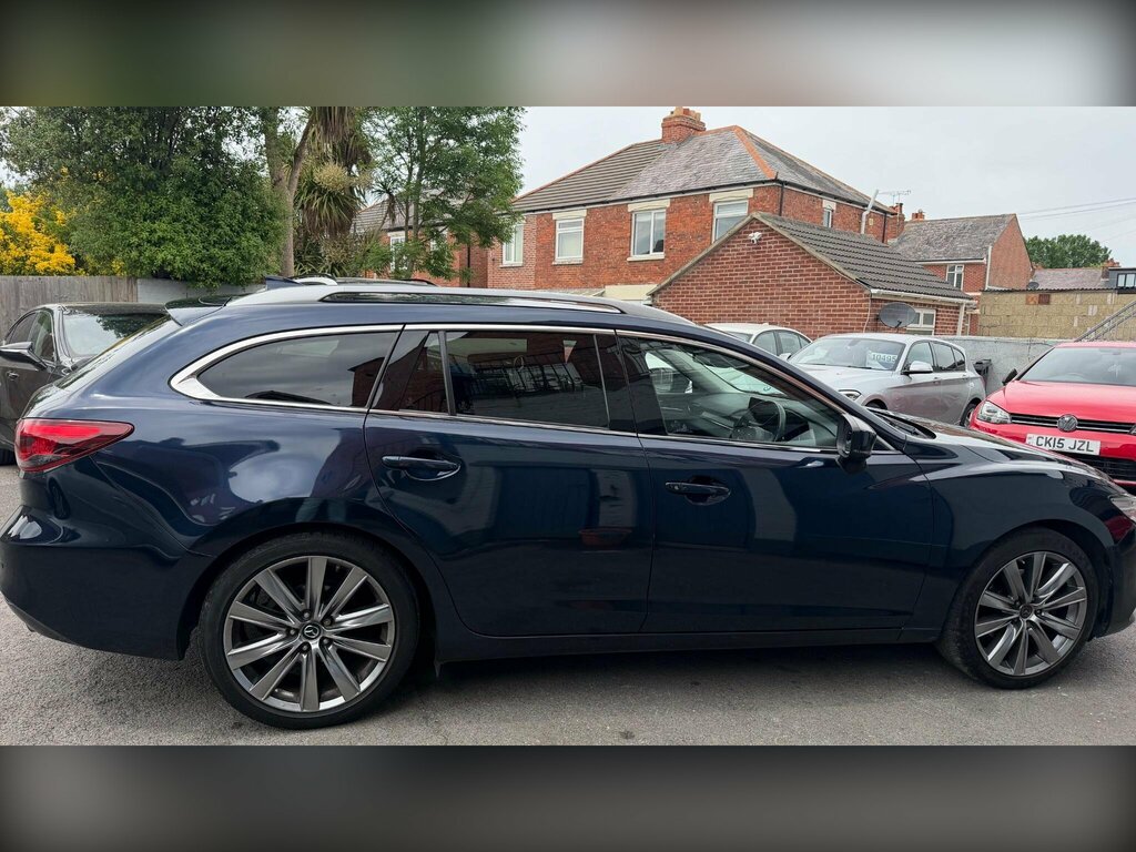 Mazda 6 2.2 Skyactiv-d Sport Nav Tourer Euro 6 Ss Blue #5
