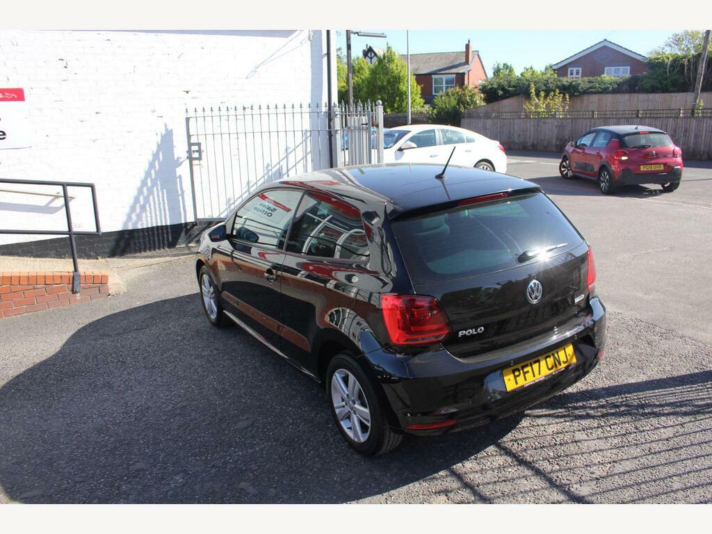 Volkswagen Polo 1.0 Bluemotion Tech Match Edition Euro 6 S S PF17CNJ Black #2