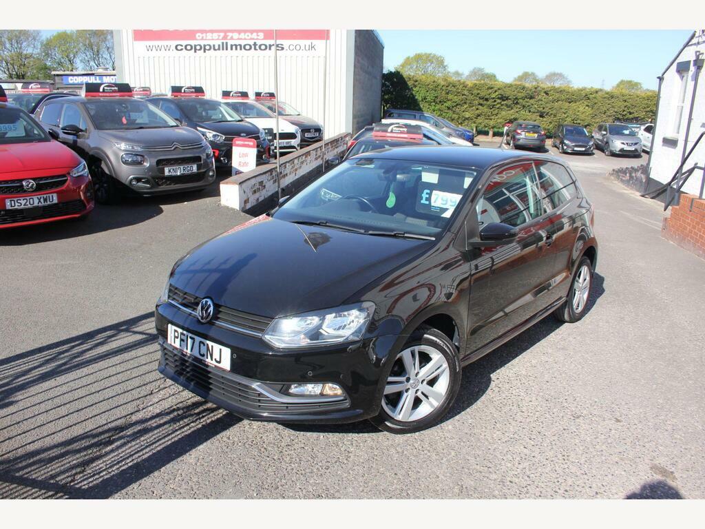 Volkswagen Polo 1.0 Bluemotion Tech Match Edition Euro 6 S S Black