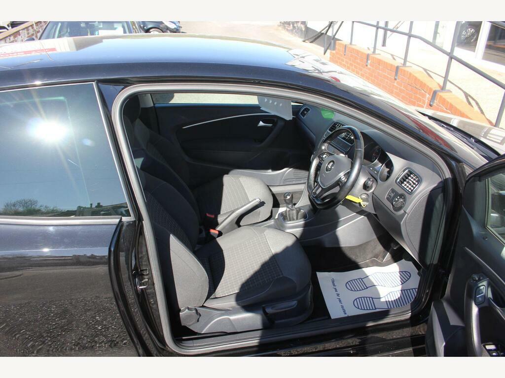 Volkswagen Polo 1.0 Bluemotion Tech Match Edition Euro 6 S S PF17CNJ Black #6