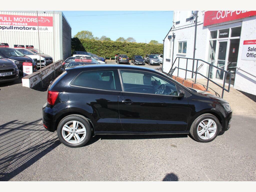 Volkswagen Polo 1.0 Bluemotion Tech Match Edition Euro 6 S S PF17CNJ Black #3
