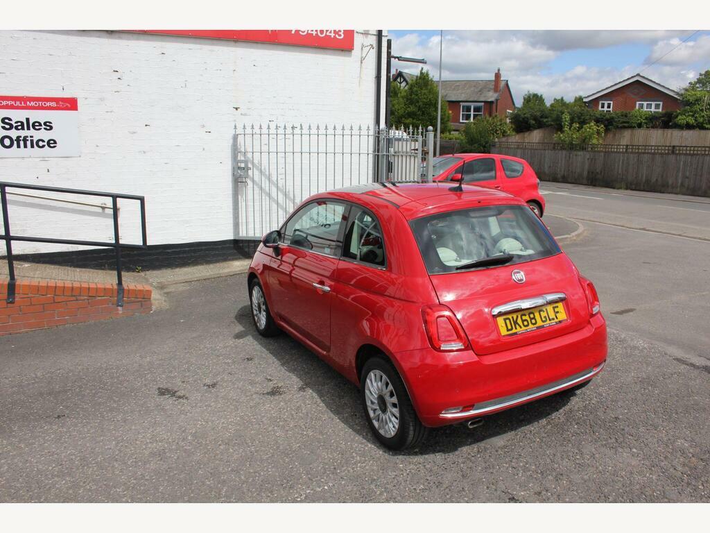 Fiat 500 1.2 Lounge Euro 6 S S DK68GLF Red #3