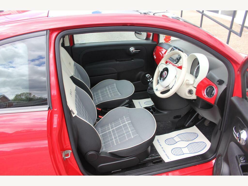 Fiat 500 1.2 Lounge Euro 6 S S DK68GLF Red #6