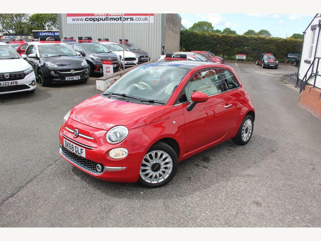 Fiat 500 1.2 Lounge Euro 6 S S Red