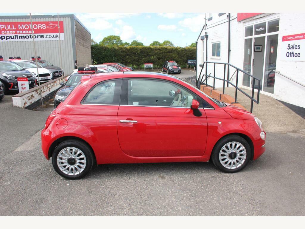 Fiat 500 1.2 Lounge Euro 6 S S DK68GLF Red #4